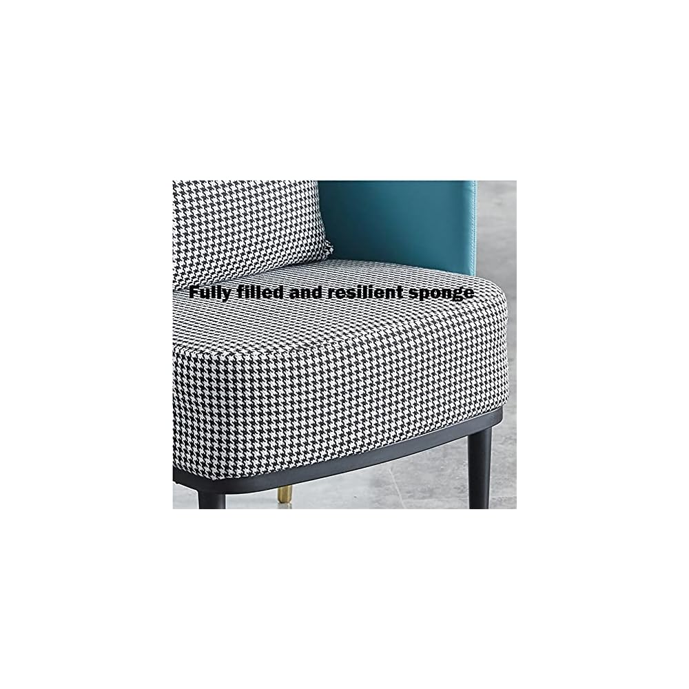 Mid-Century Fabric Arm Chair, Modern Upholstered Fabric Armchair,Lazy Upholstered Chair,Nordic Armchair,Home, Bedroom, Balcony, Garden,l and Fashionable,PU (Color : Orange) (Grey)